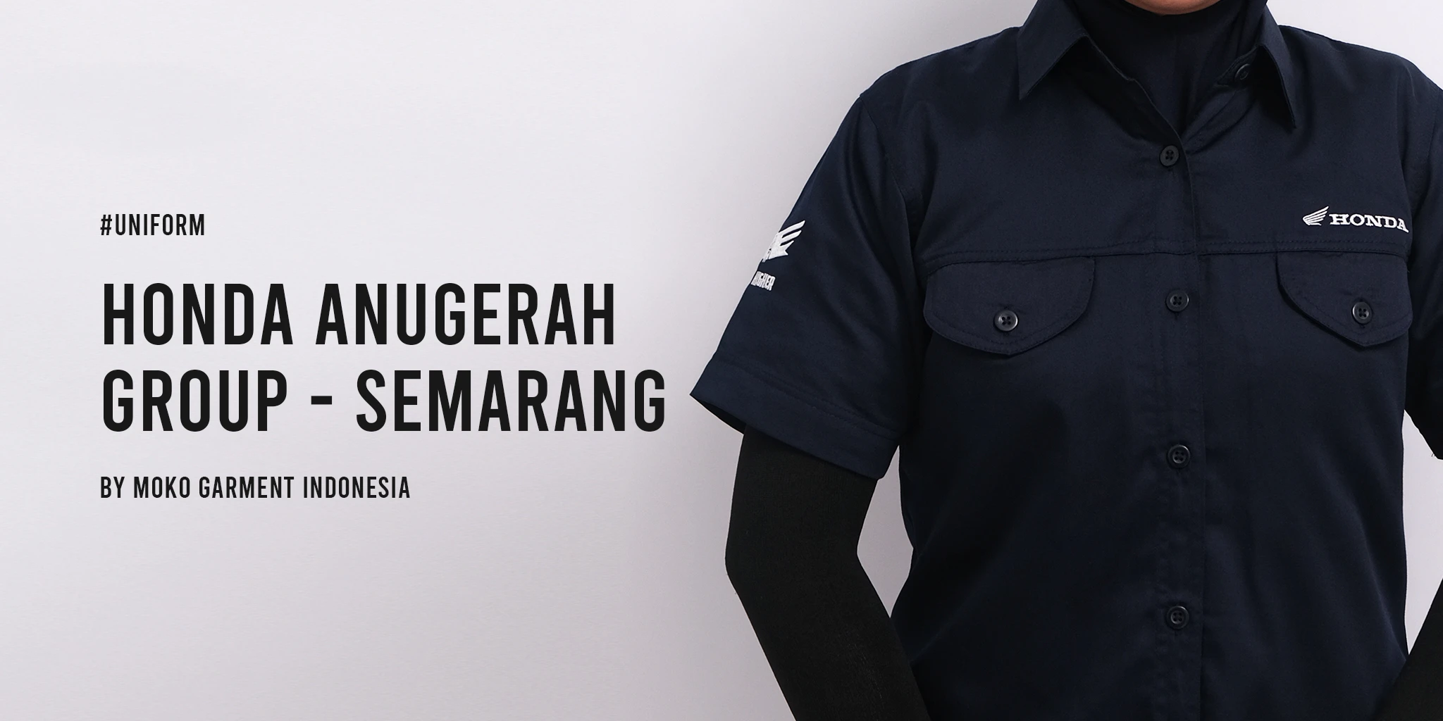 Kemeja Kerja HONDA ANUGERAH GROUP Semarang